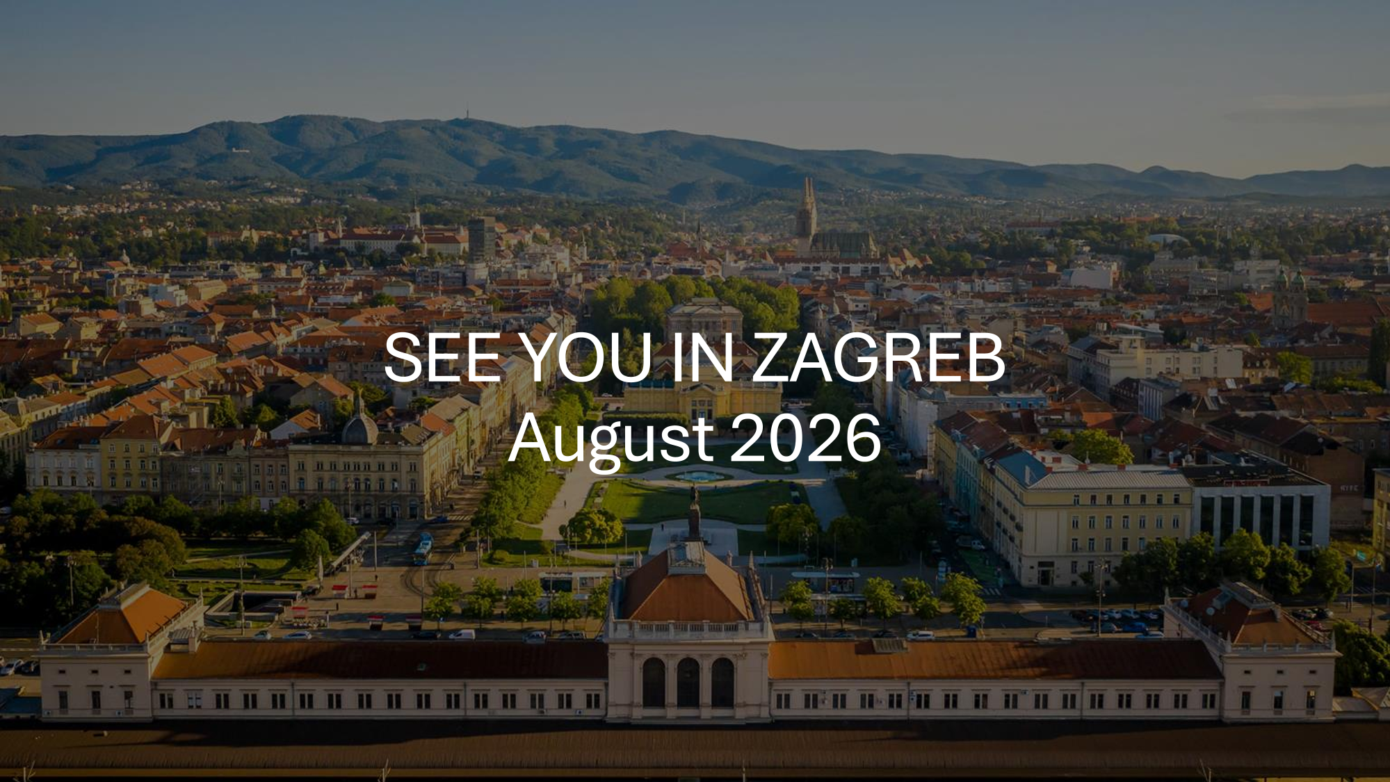 Zagreb city view