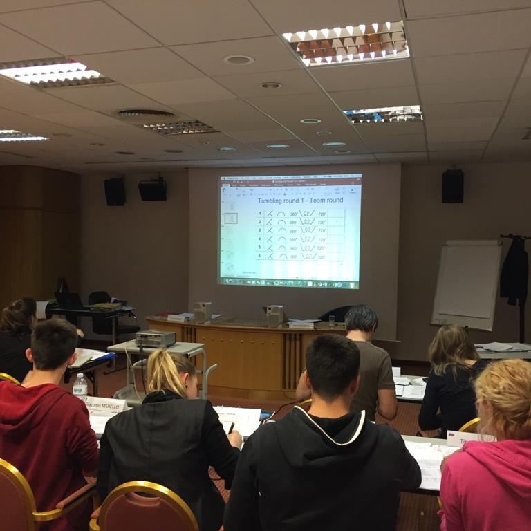 2016 TeamGym judges' course