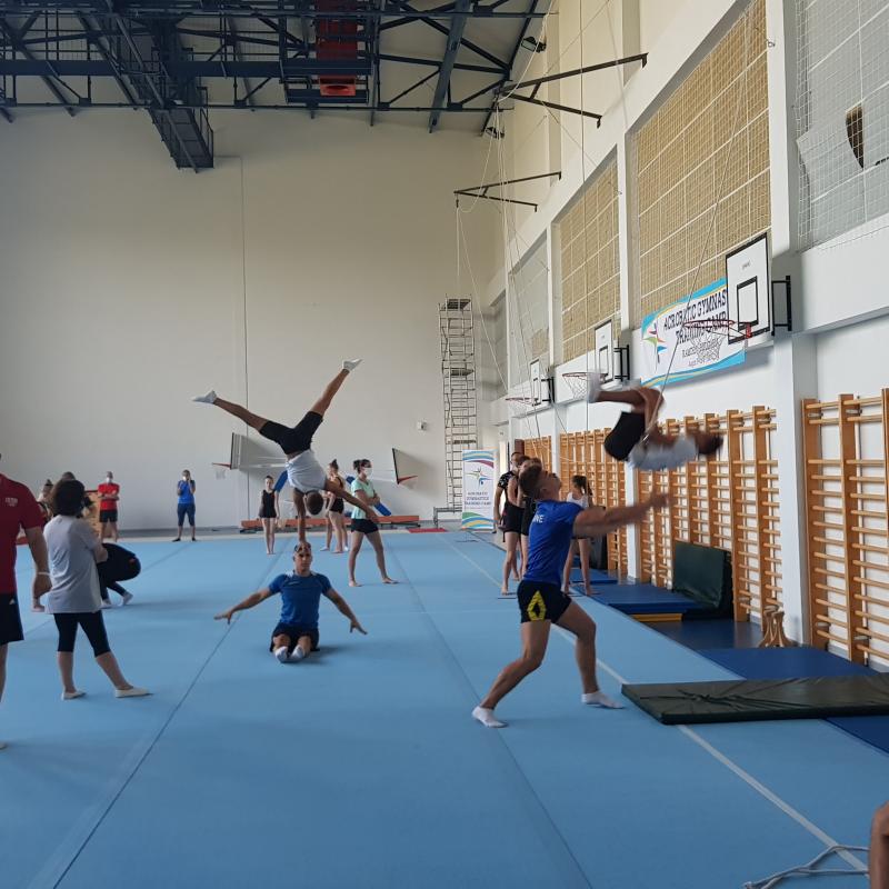 Training Camp in acrobatic gymnastics