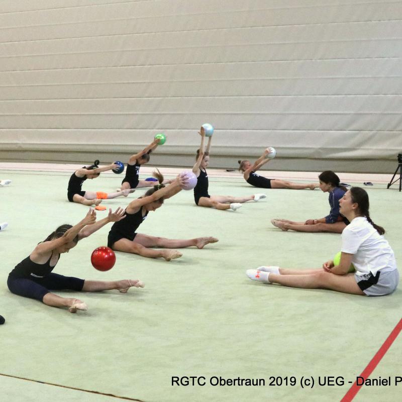 Training Camp in rhythmic gymnastics