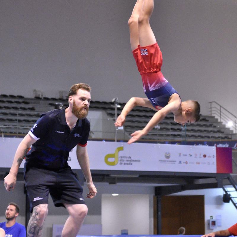 Trampoline training