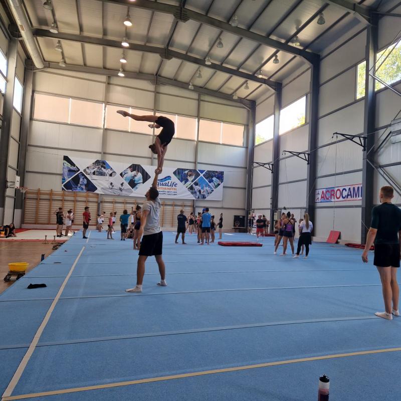 Training in Acrobatic Gymnastics