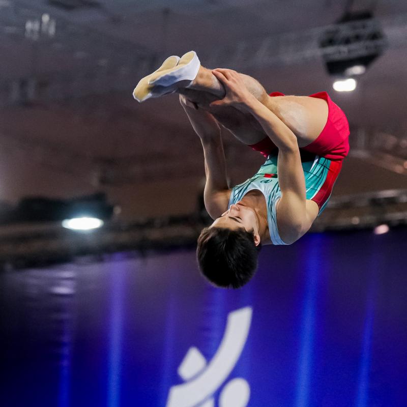 Trampoline athlete from Portugal